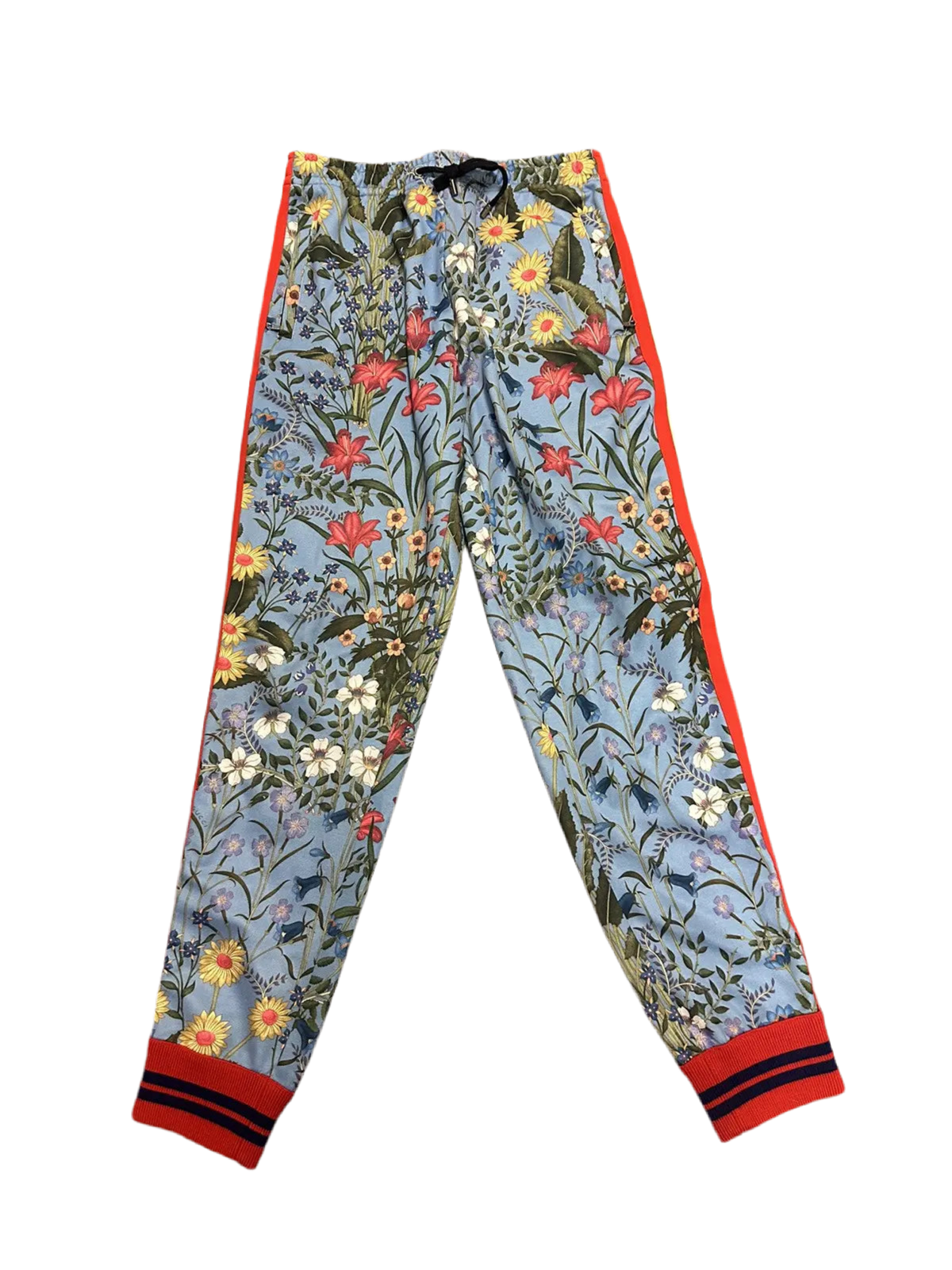 Gucci floral track pants pre owned size small