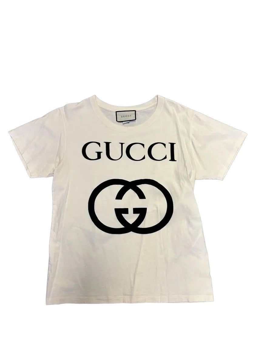  Gucci interlocking logo Pre-owned t-shirt in size XS