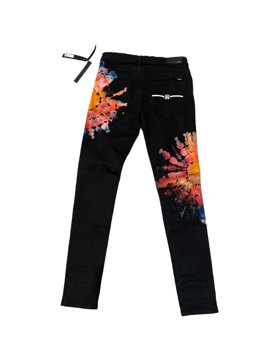 amiri tie dye jeans 2