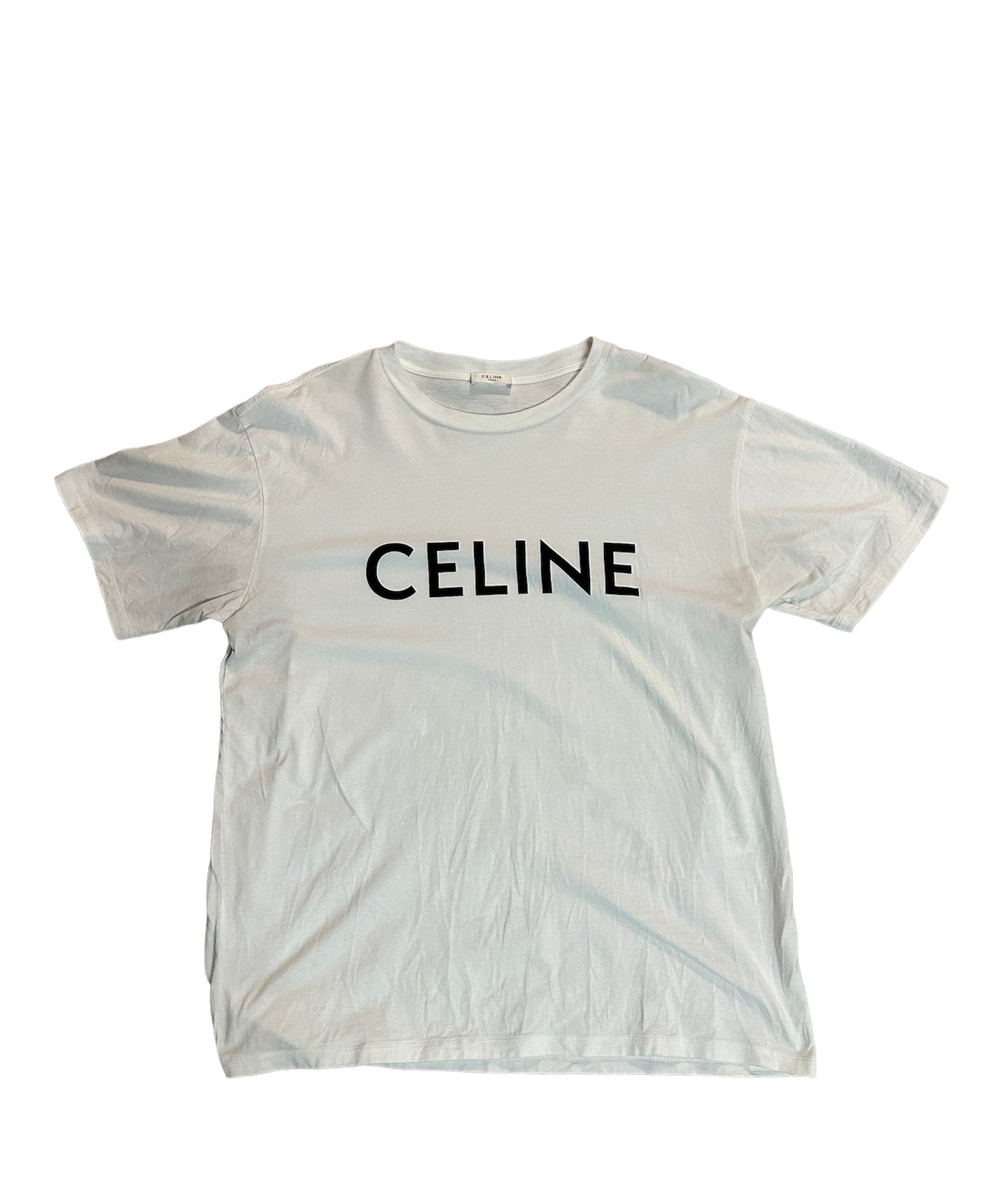 CELINE LOOSE T-SHIRT IN COTTON JERSEY