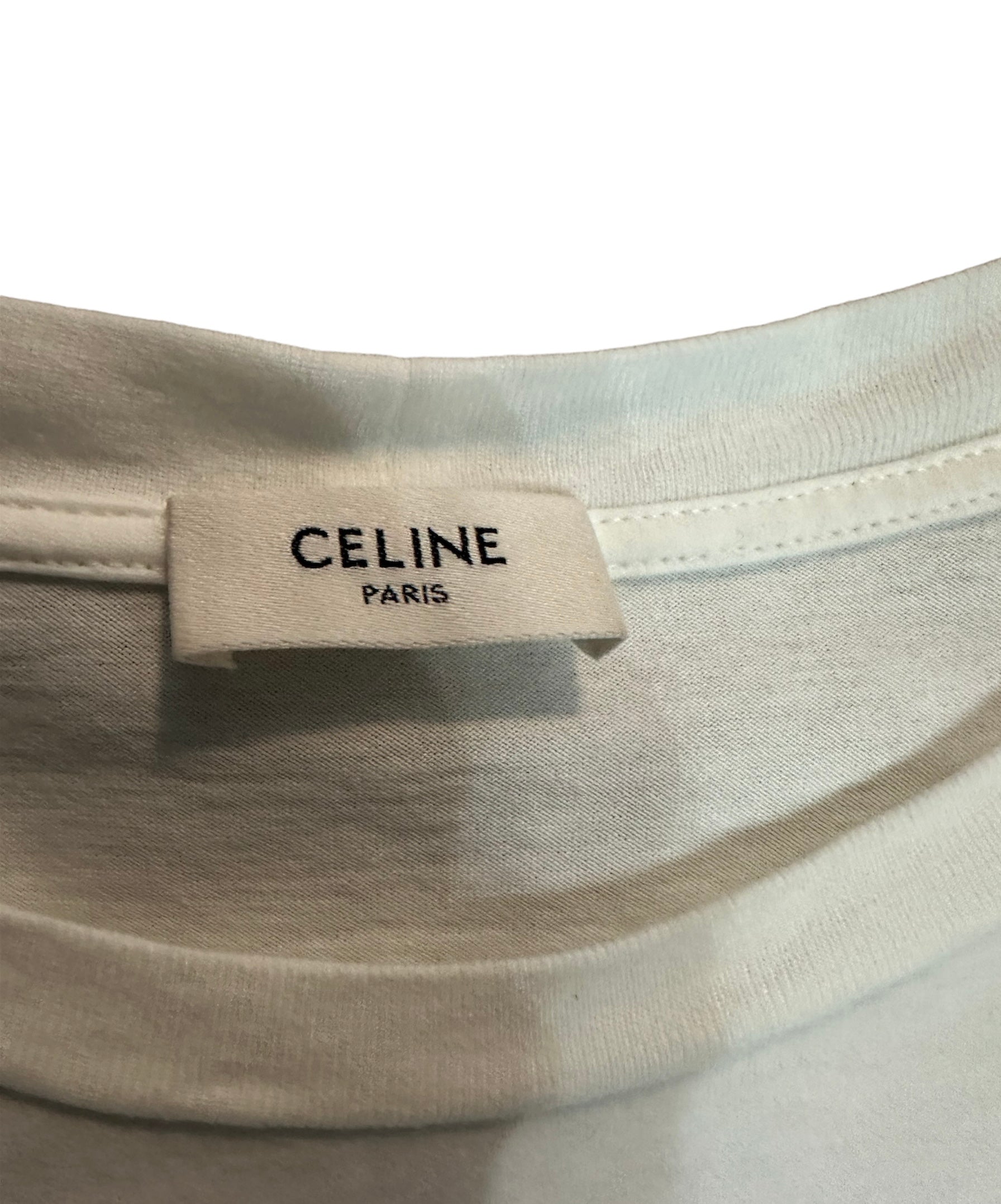 CELINE LOOSE T-SHIRT IN COTTON JERSEY 2