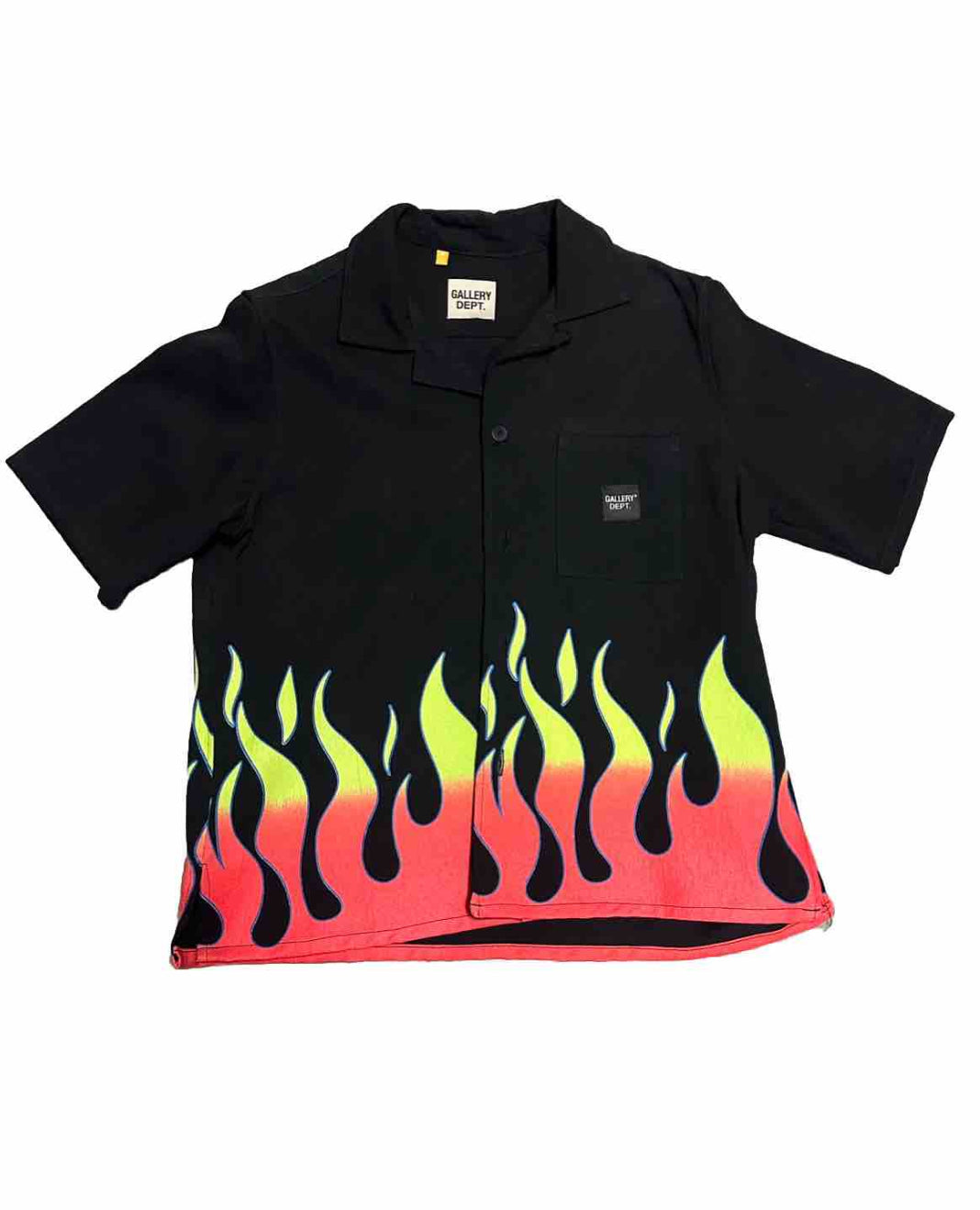 image of gallery dept parker flames button up